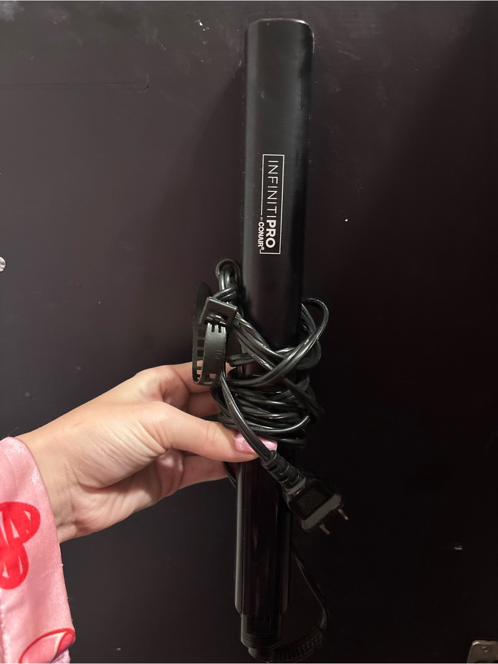 InfinitiPRO by Conair Black Ceramic Flat Iron